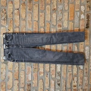 Zara Gray sun washed jeans size 26 X 29